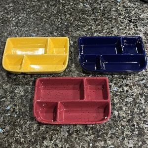 NWOT Three Da Xin Sushi Plates